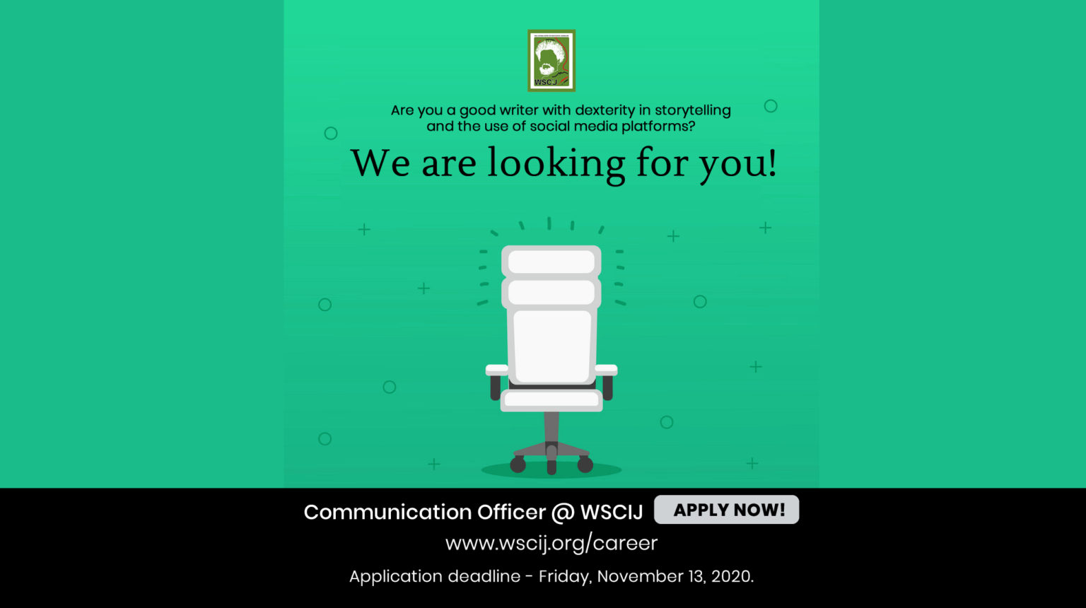 call-for-job-application-communication-officer-wole-soyinka-centre