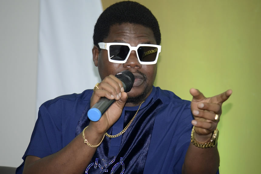 Debo Adedayo ‘Mr Macaroni’, a Nigerian comic skit maker and actor