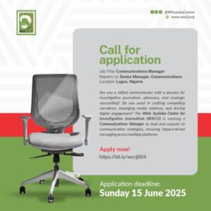 Call for application: Communications Manager