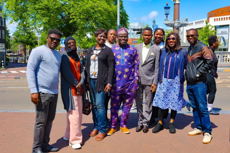 Eight Wole Soyinka Centre Laureates on international study tour in the Netherlands