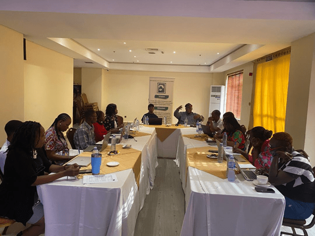 WSCIJ staff and facilitators during the two-day strategic retreat